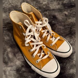 “Gingersnap” High Top Converse